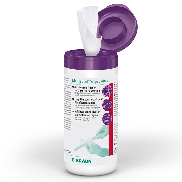 [PET 180014] Meliseptol Wipes Ultra (100 Tücher) Flächenschnelldesinfektion