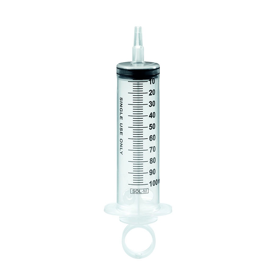 [PET 180100CT] Sol-M 100 ml Spritze mit Katheteransatz