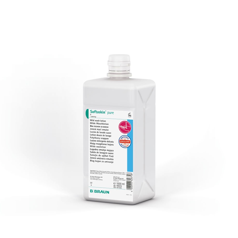 [PET 180210] Softaskin pure 1 Ltr. Waschlotion