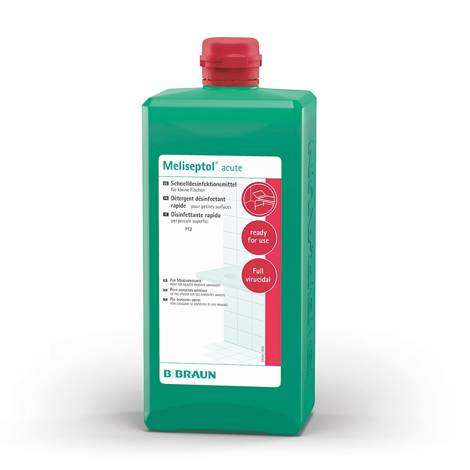 [PET 180244] Meliseptol acute 1 Ltr. Spenderflasche Flächenschnelldesinfektion