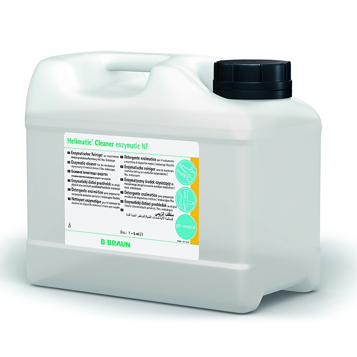 [PET 18558] Helimatic Cleaner enzymatic NF 5 Ltr. Enzymreiniger