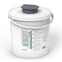 Wipes Spendereimer Mit grauem Deckel (ohne Vliesrolle)