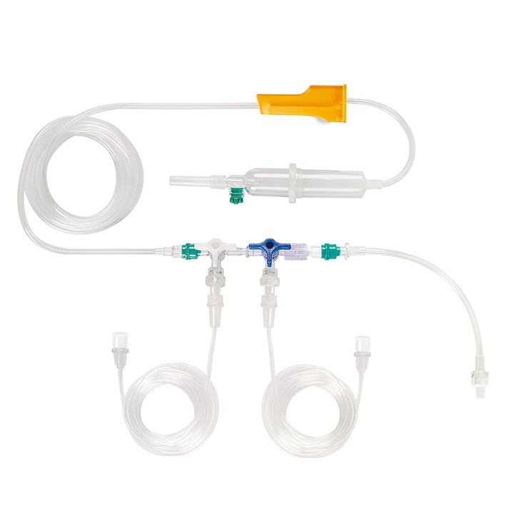 [PET 4187008] TIVA-Set Infusionssystem, 2-fach Mit 2 Anschlussleitungen (10 Stck.)