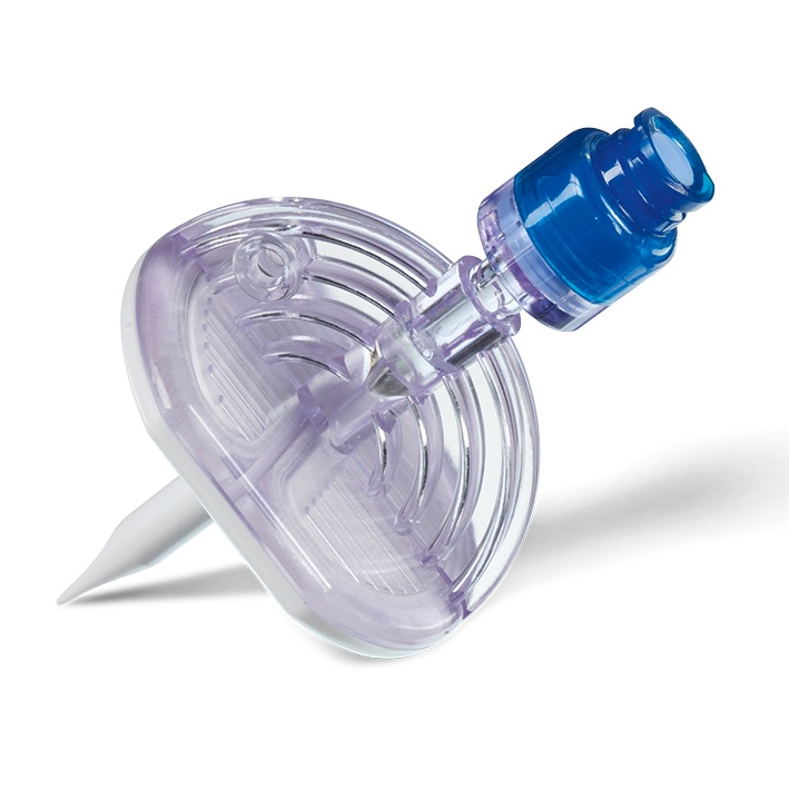 Mini-Spike 2 Filter Entnahme- und Zuspritzspike, mit Safeflow-Ventil