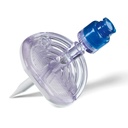 Mini-Spike 2 Filter Entnahme- und Zuspritzspike, mit Safeflow-Ventil