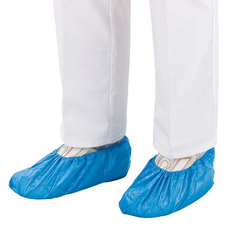 [PET 6050519] Folitex Shoe covers, Überziehschuhe Blau (100 Stck.)