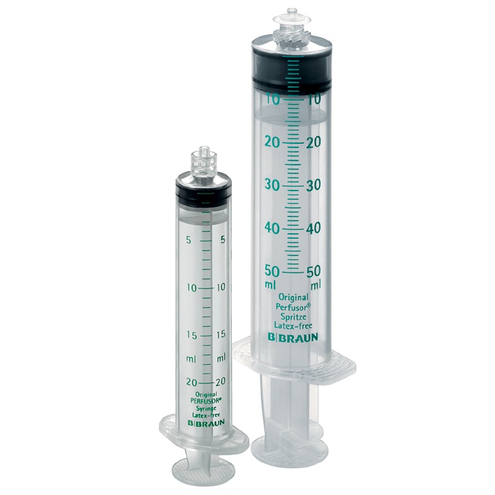 Original-Perfusor Spritze 50 ml LL Mit Aspirationskanüle 1,7 x 20 mm