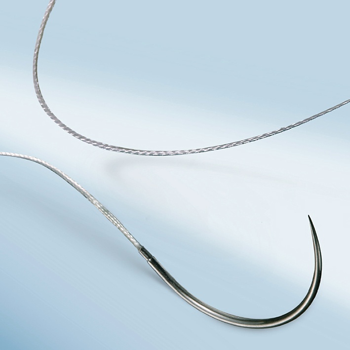 Novosyn Quick HR 17(M), 5/0=1 (36 Stck.) Nahtmaterial ungefärbt, Fadenlänge 70 cm