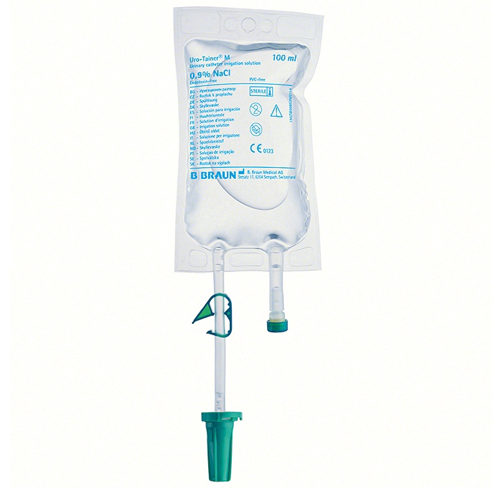 [PET FB99853] Uro-Tainer M, NaCl. 0,9 % Spüllösung (10 x 100 ml)