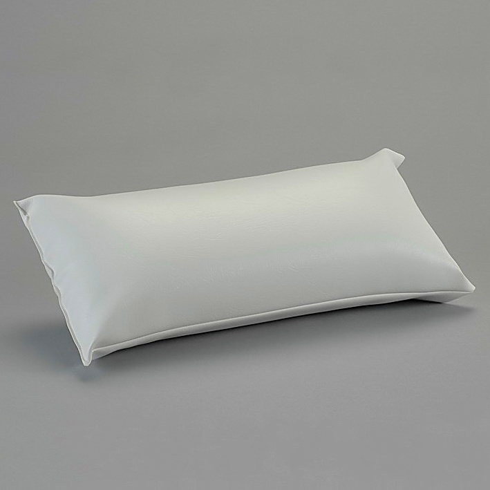 [PKO 11341850.0] OP-Nackenkissen Lina, 40 x 18 x 10 cm Mit Kunstlederbezug weiß verschweißt