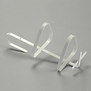 Urinflaschenhalter Mira, aus Metall Weiß kunststoffbeschichtet