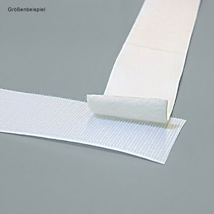 [PKO 13014700.96] Klettband selbstklebend, 25 mm