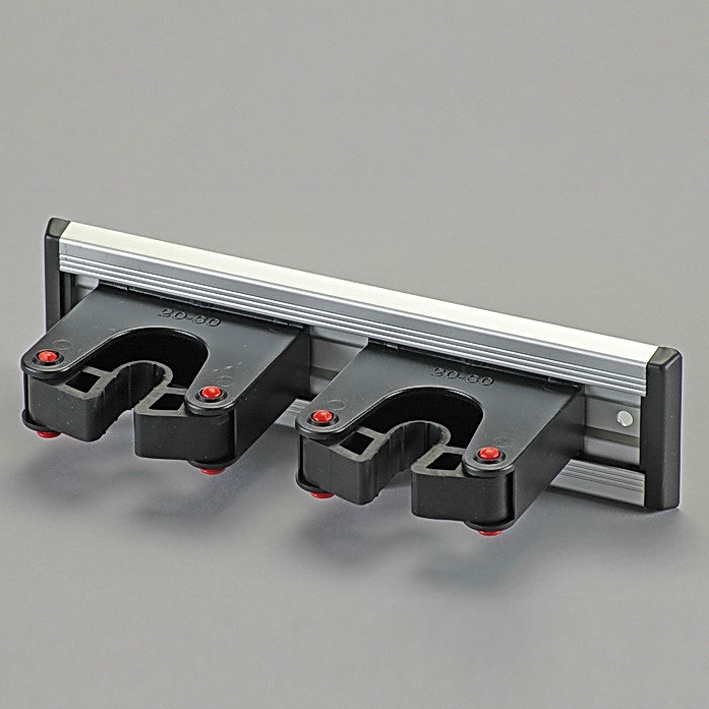 [PKO 15800067.205] Gehstützenhalterungen Molly auf 20 cm Alu-Schiene