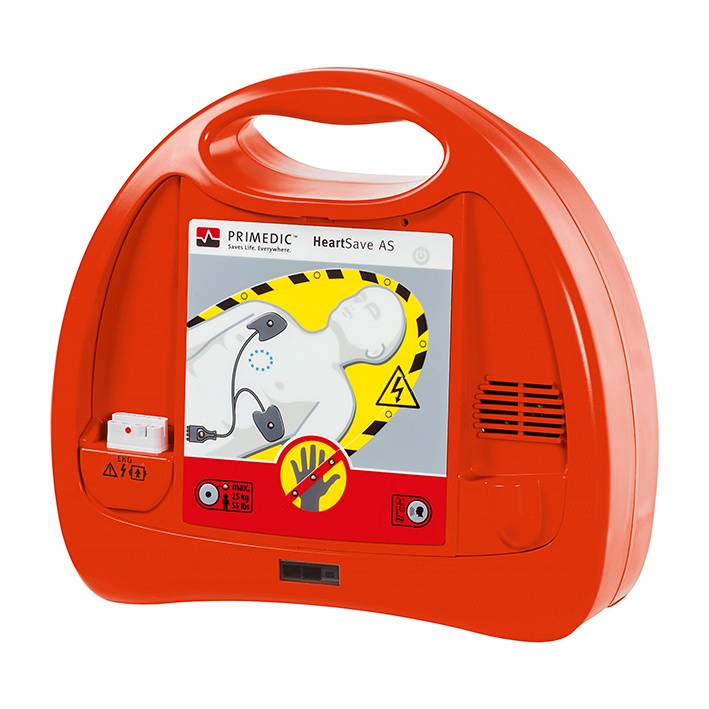 [PRI 97472] HeartSave AS (Batterie) Defibrillator (Sprachpaket DE_GB_ES_FR)
