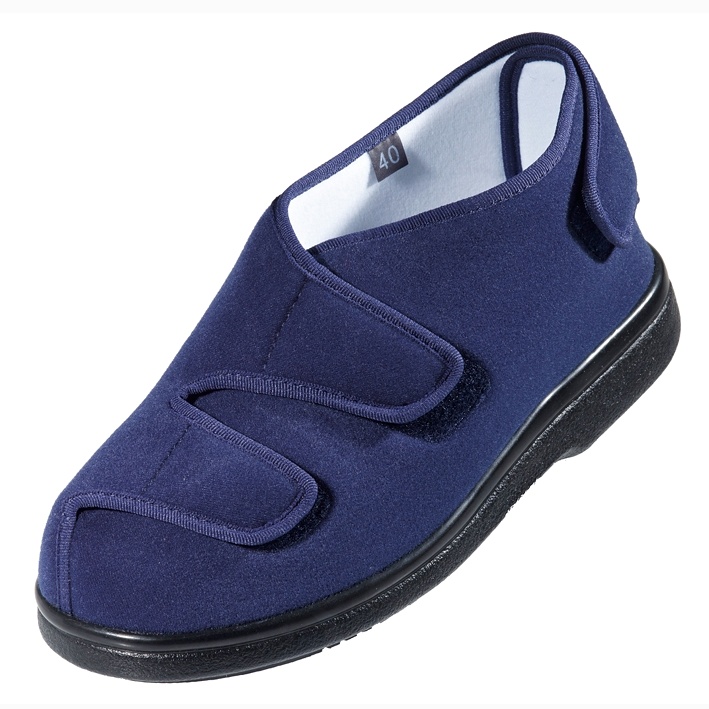 Sanisoft D Therapie-, Reha- und Verbandschuh Gr. 40, marine