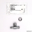 Luftablassventil, verchromt