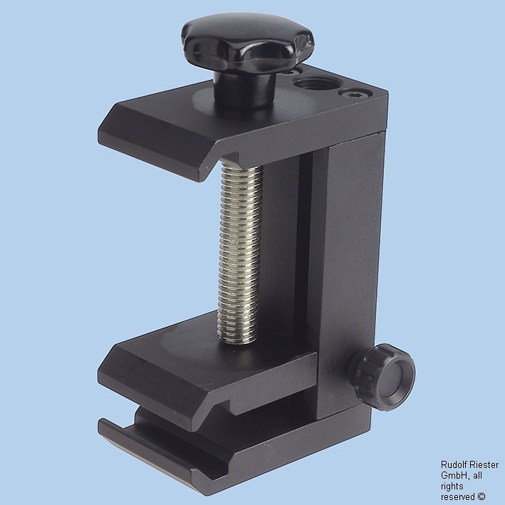 [RIE 10384] Universalklemme Metall, schwarz Für Anästhesiemodelle