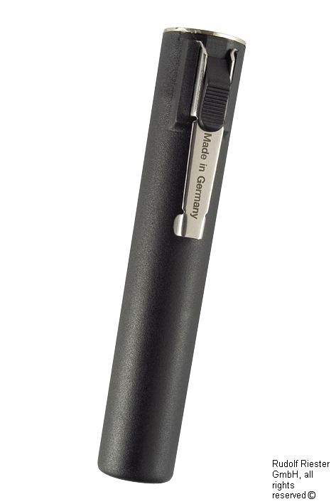 [RIE 10651] Batteriegriff Typ AA, Ø 19 mm Schwarz, für ri-mini, pen-scope