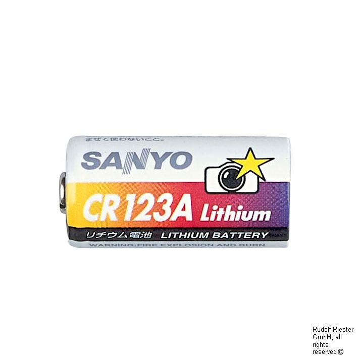[RIE 11287] Li-Batterien CR 123 A, für Batteriegriff Typ AA und Typ C (2 Stck.)