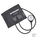 Exacta Blutdruckmessgerät schwarz Lackiert Ø 49 mm, 2-Schlauch