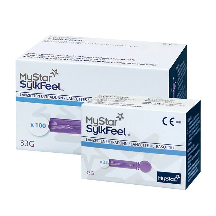 [SAD 00989330] MyStar SylkFeel Lanzetten 33 G (25 Stck.)