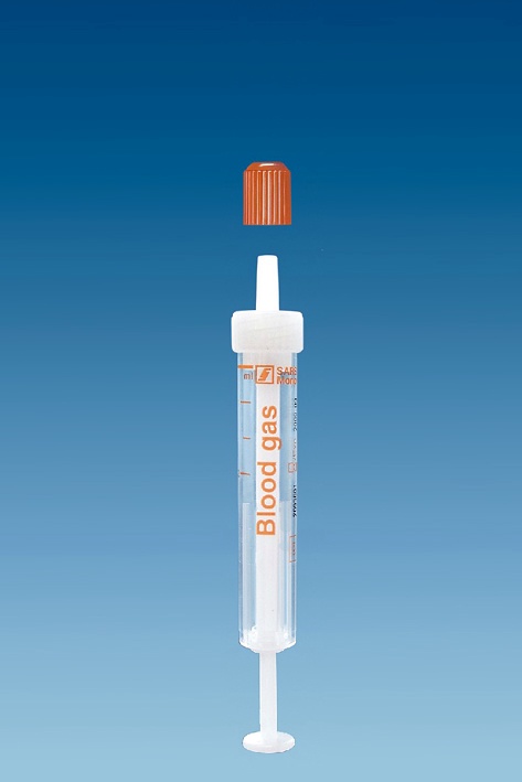 [SAR 05.1147] Blutgas-Monovetten 2 ml, Luer, Lithium Heparin calcium-balanc., (50 Stck.)