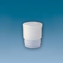 Eindrückstopfen farblos für Röhrchen 15,5, 16, 16,5, 16,8, 17 mm (1000 Stck.)