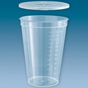 Einmal-Becher 125 ml, PP, farblos Ohne Deckel (50 Stck.)