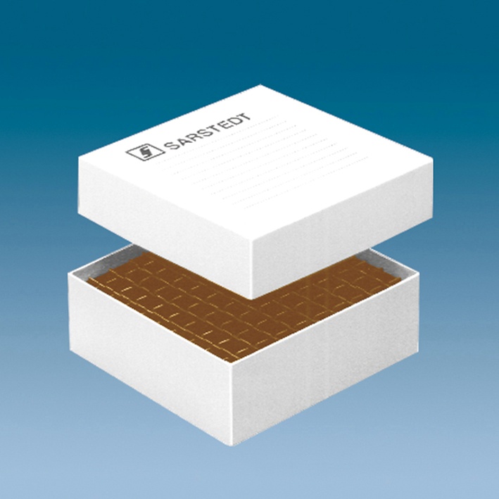 [SAR 95.64.997] Lagerkasten aus kältebeständigem Laminiertem Karton mit Deckel und