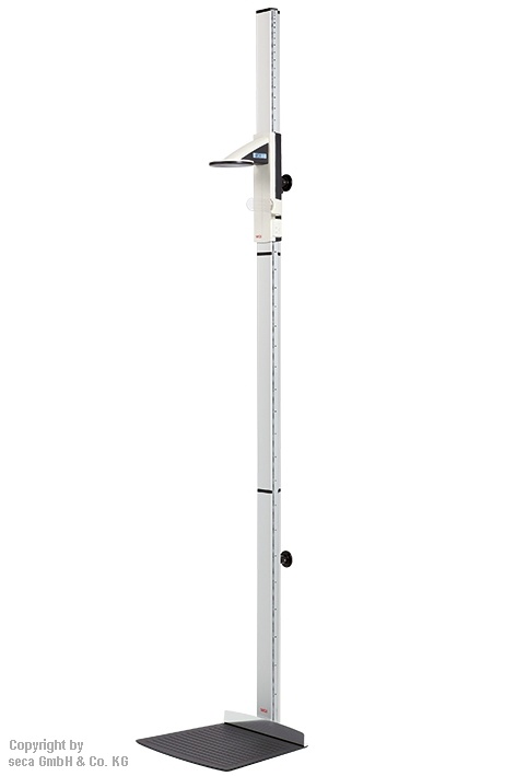 Integrationsfähiges Stadiometer seca 264 Zur Wandmontage