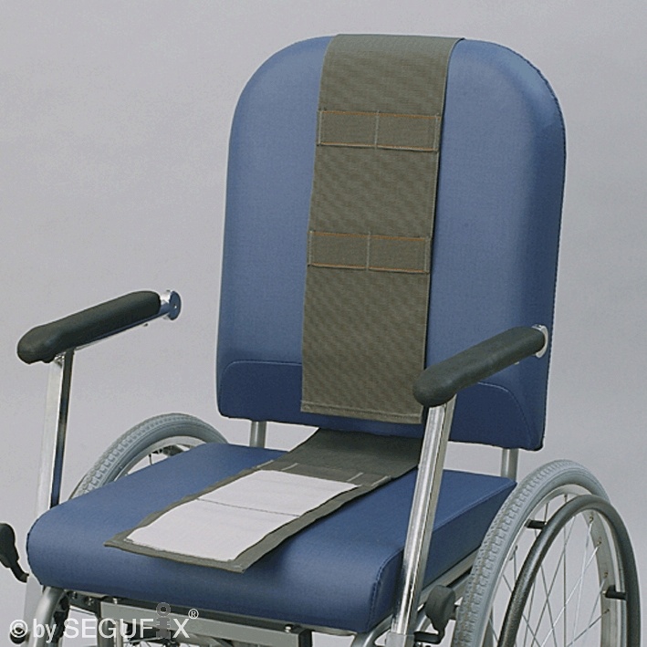 [SEG 6730-L] SEGUFIX-Rückenlehnengurt Gr. L Mit Klettverschluss