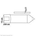 Secudrape Kamerabezug steril 13 x 250 cm, mit Teleskopfalzung