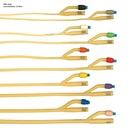 Silcoat Ballonkatheter für Kinder 3 ml Ch. 8 blau