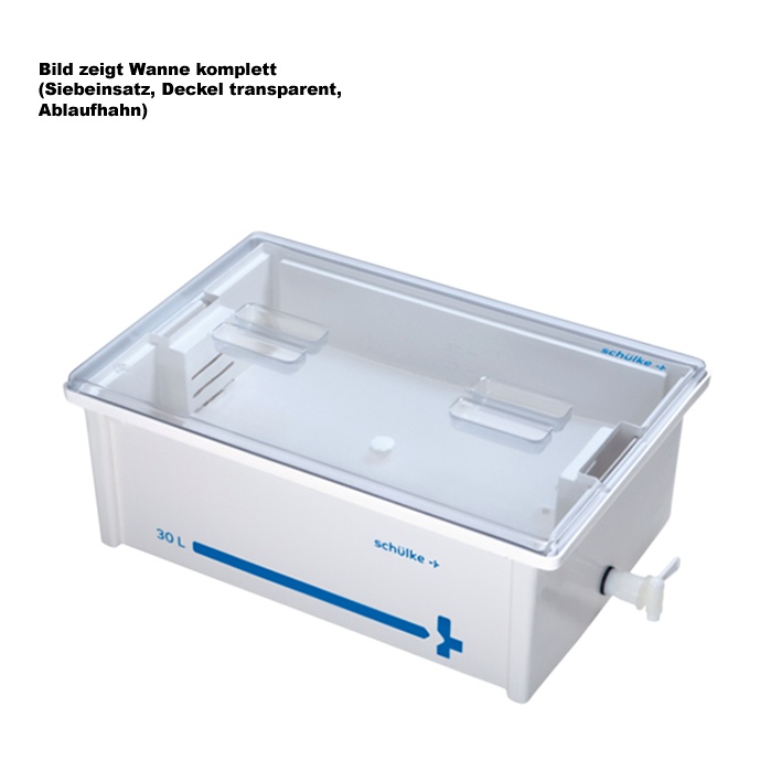 Deckel transparent für 30 Ltr. Wanne