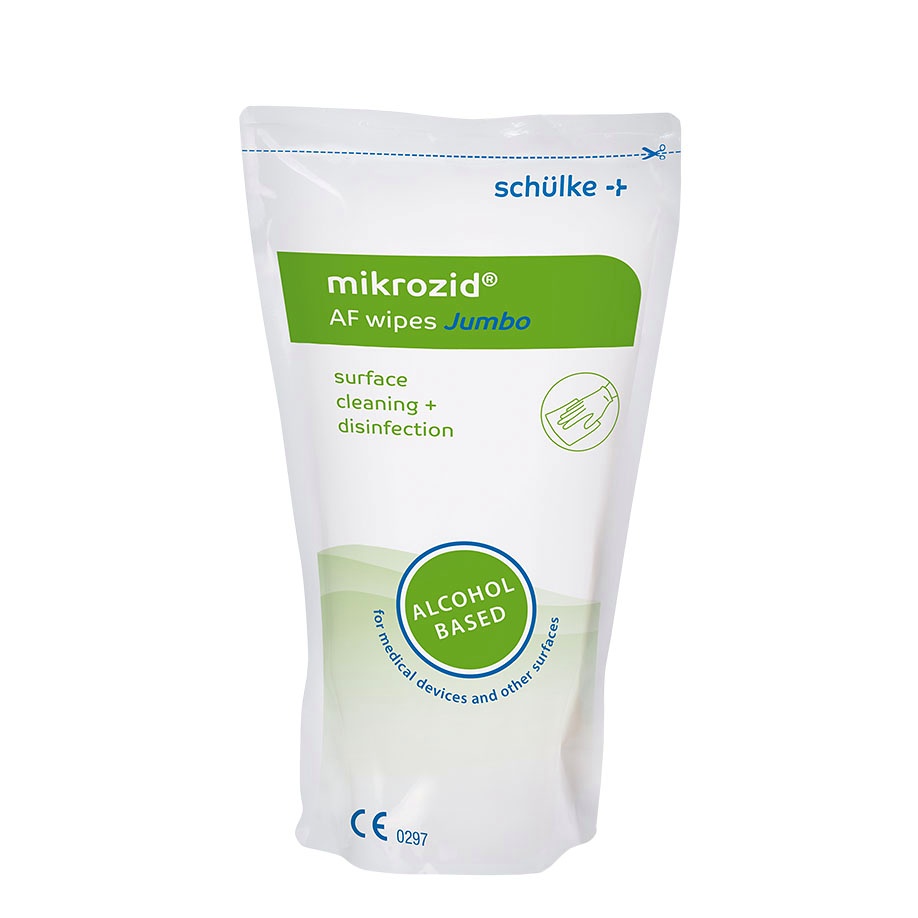 [SMH 70003094] Mikrozid AF wipes Jumbo (12 x 220 T.) Desinfektionstücher Nachfüllbeutel