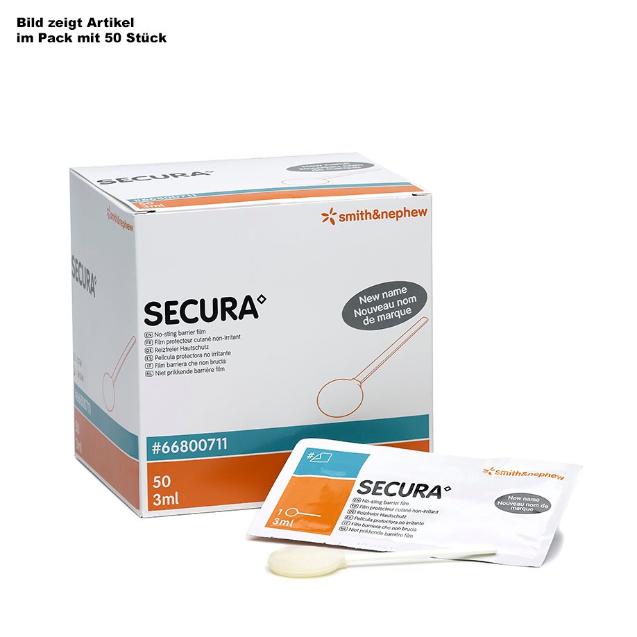 [SMN 66800788] Secura reizfreier Hautschutzfilm steril 3 ml (Applikator) (25 Stck.)