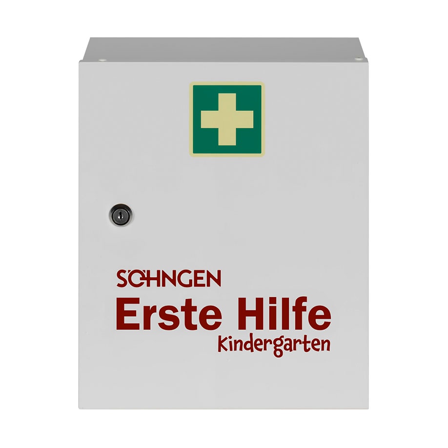 [SÖH 0550002] Verbandschrank Kindergarten, gefüllt