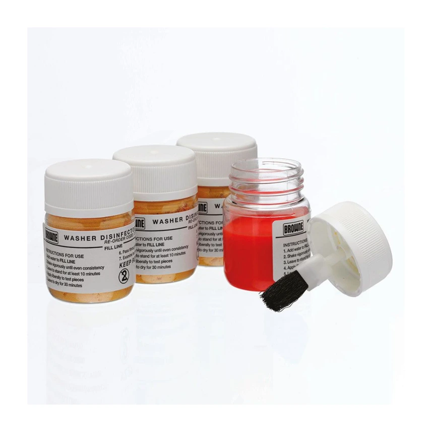 BROWNE Prüfanschmutzungstest für Reinigungs- und Desinfektionsgeräte (10)