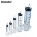 Einmal-Spritzen 2,5/3 ml Luer, zentrisch 3-teilig (100 Stck.)