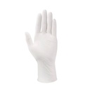 CLASSIC Latex-Handschuhe Gr. S, unsteril Gepudert, natur weiß (100 Stck.)