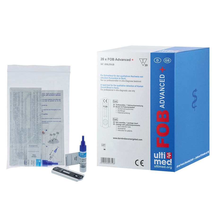 [UTM 010L210] FOB Advanced+ Stuhltest (20 T.)