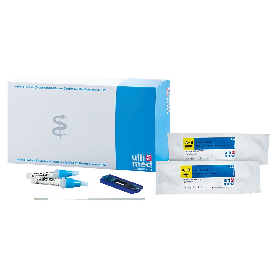 [UTM 014L480] Influenza A/B Antigen Schnelltest (20 T.)