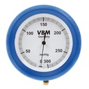 Manometer 300 mmHg zur Fixation an der Druckinfusionsmanschette, druckgeprüft