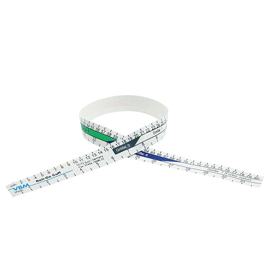 [VBM 2195111] Maßband für Rollmanschetten Farbkodiert, wiederverwendbar