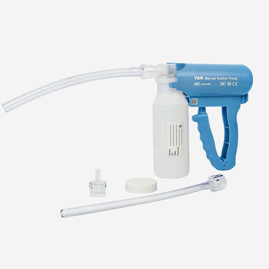 [VBM 3055000] Handabsaugpumpe blau, komplett