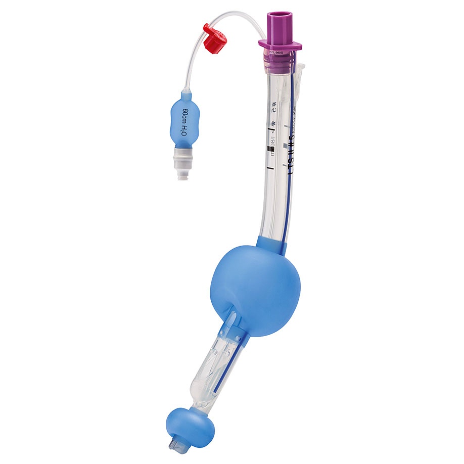 [VBM 3205005] Larynx-Tubus LTS II Einzel-Set Gr. 5 Violett für Erwachsene > 180 cm