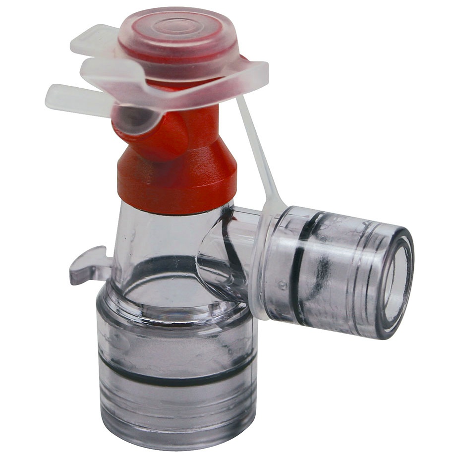 Tube Inhaler, doppel drehbar Rechtwinklig