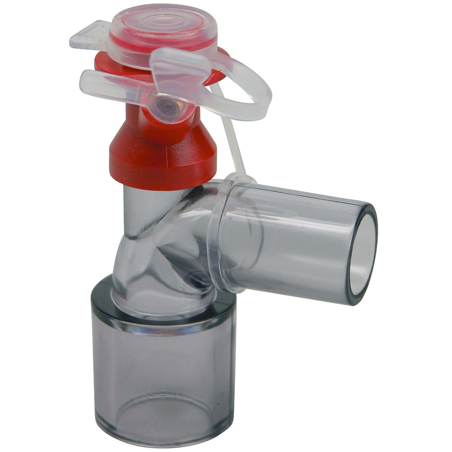 Tube Inhaler, rechtwinklig Nicht drehbar