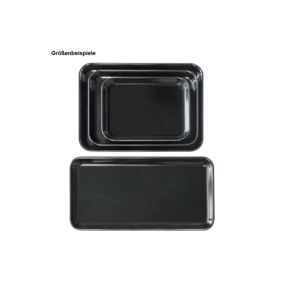 Walch Instrumententablett 190 x 150 x 17 mm, schwarz