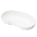 Nierenschale aus PP, weiß 260 x 137 x 40 mm
